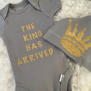 Baby king has arrive oncie